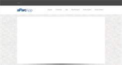 Desktop Screenshot of aparcapp.com